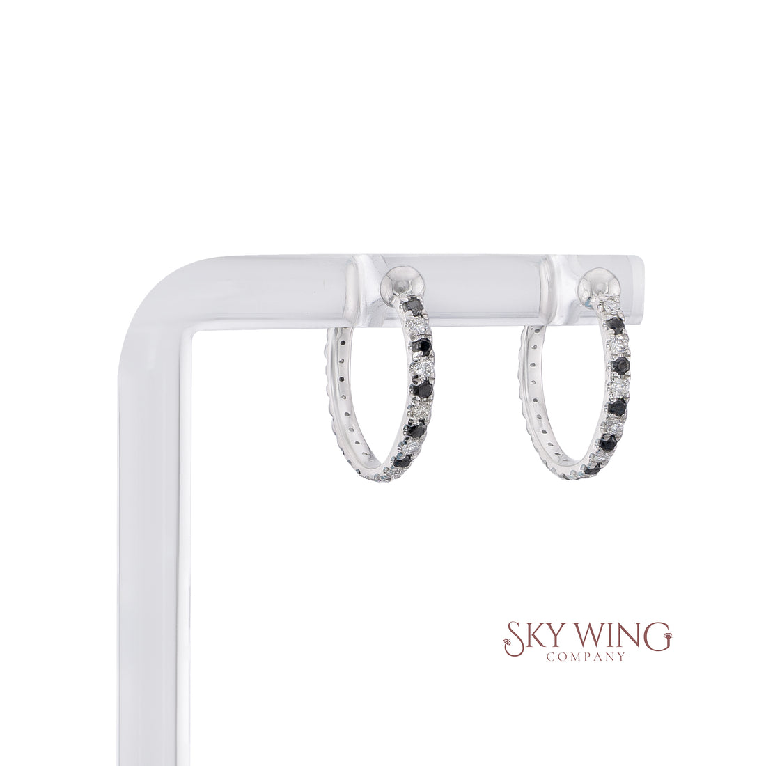 BLACK DIAMOND EAR CUFFS