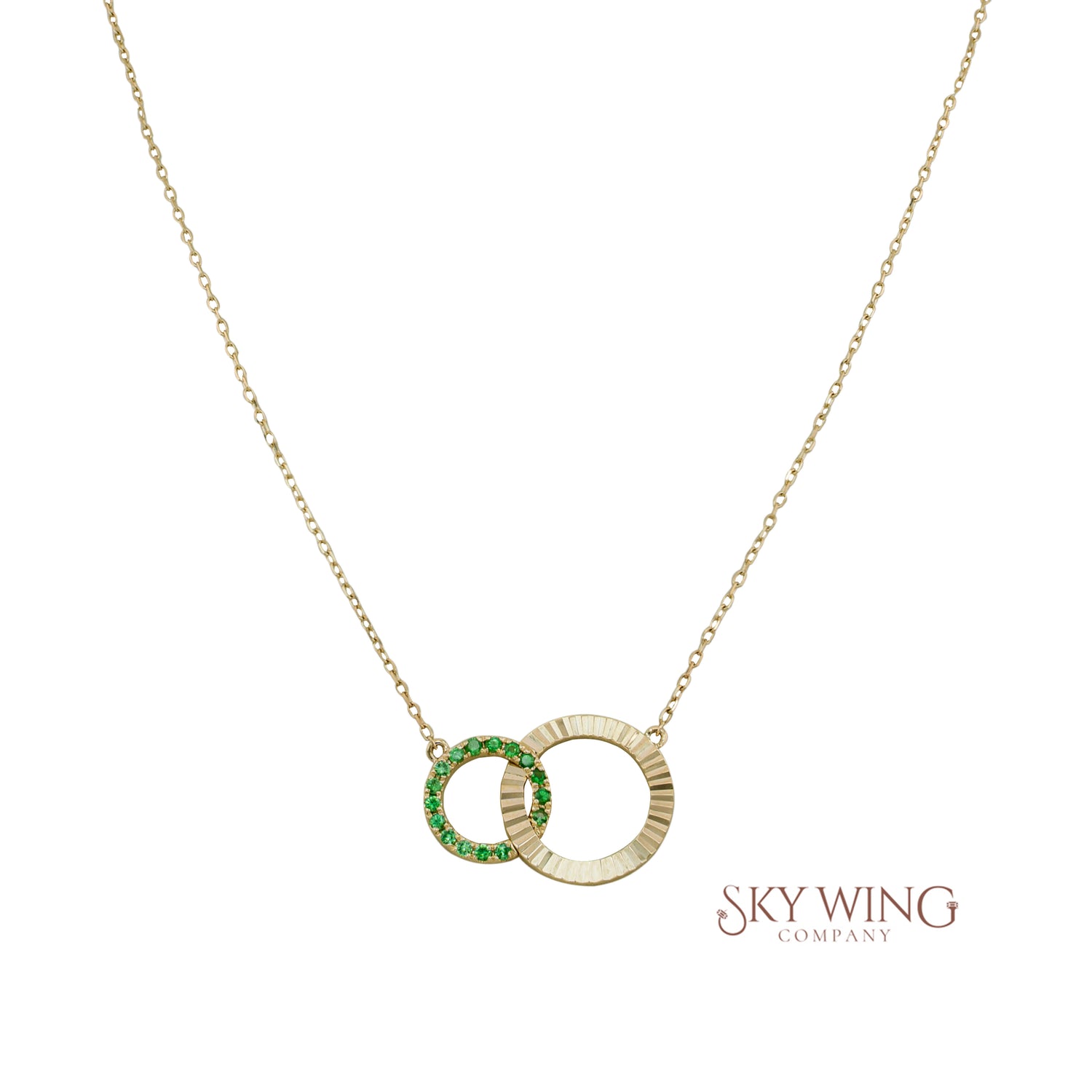 Tsavorite Eternal Unity Necklace