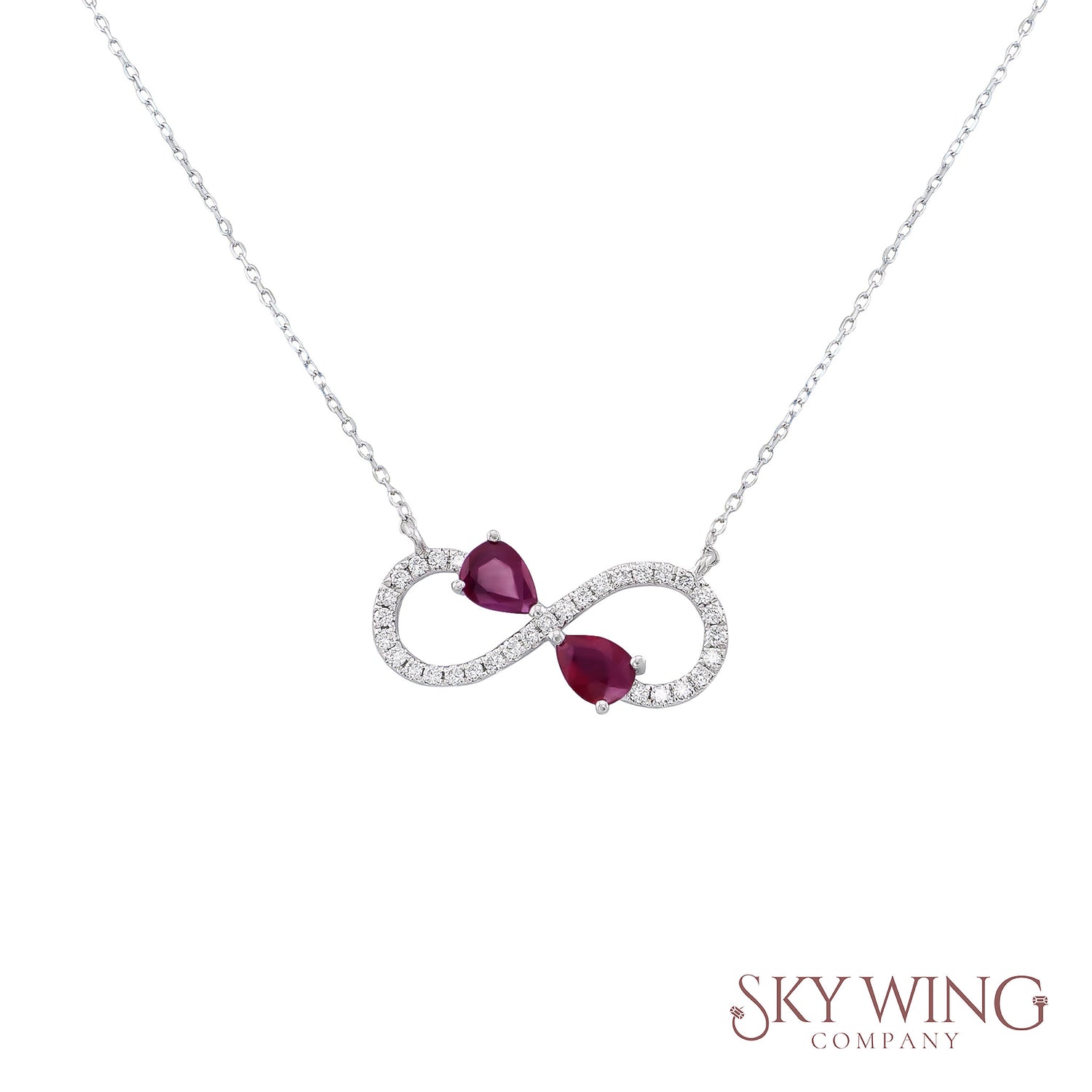 Infinite Ruby Necklace