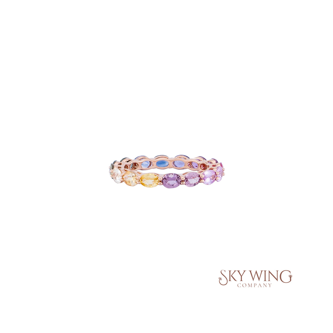 MULTI SAPPHIRE OVAL SHAPE RING