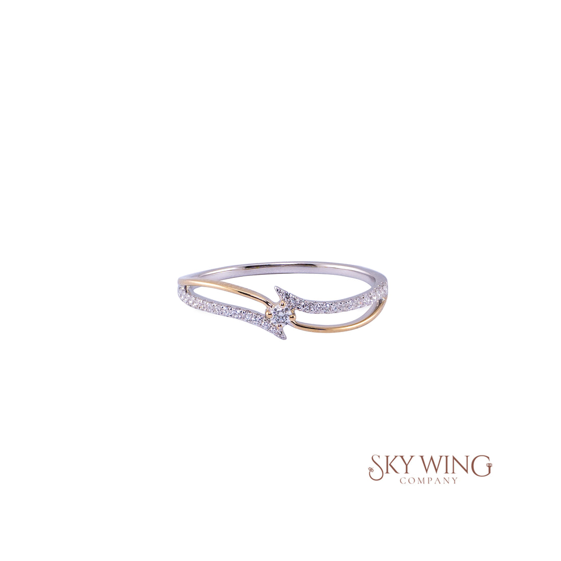 ROUND DIAMOND FANCY RING
