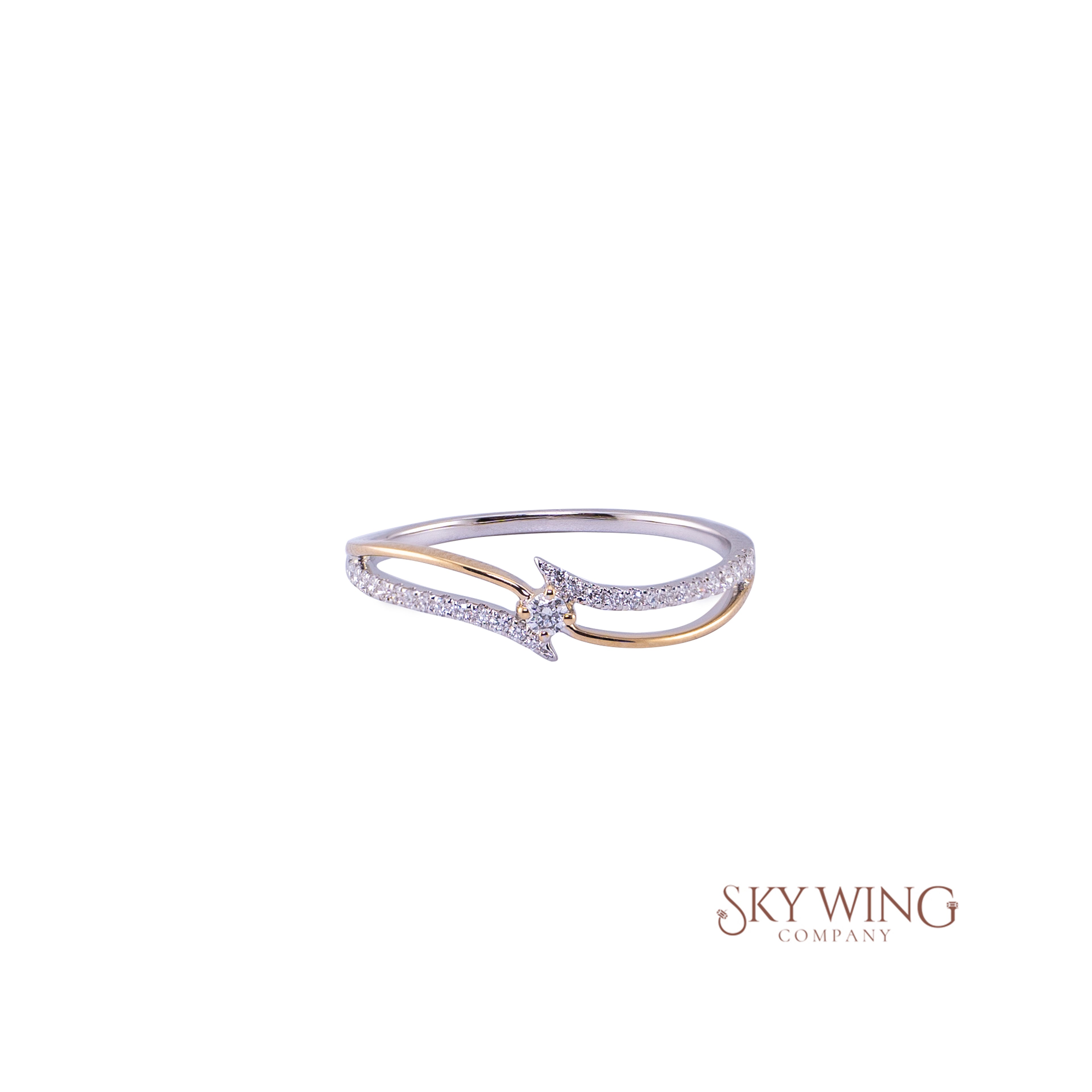 ROUND DIAMOND FANCY RING