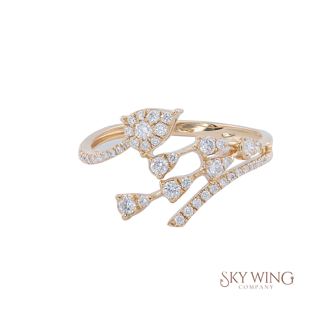 ROUND DIAMOND FANCY RING