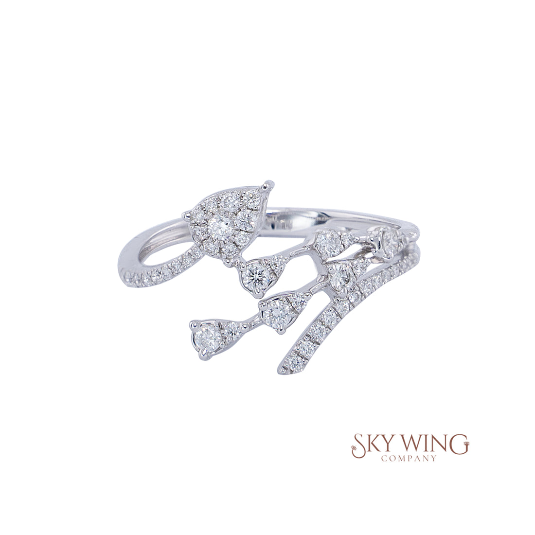 ROUND DIAMOND FANCY RING