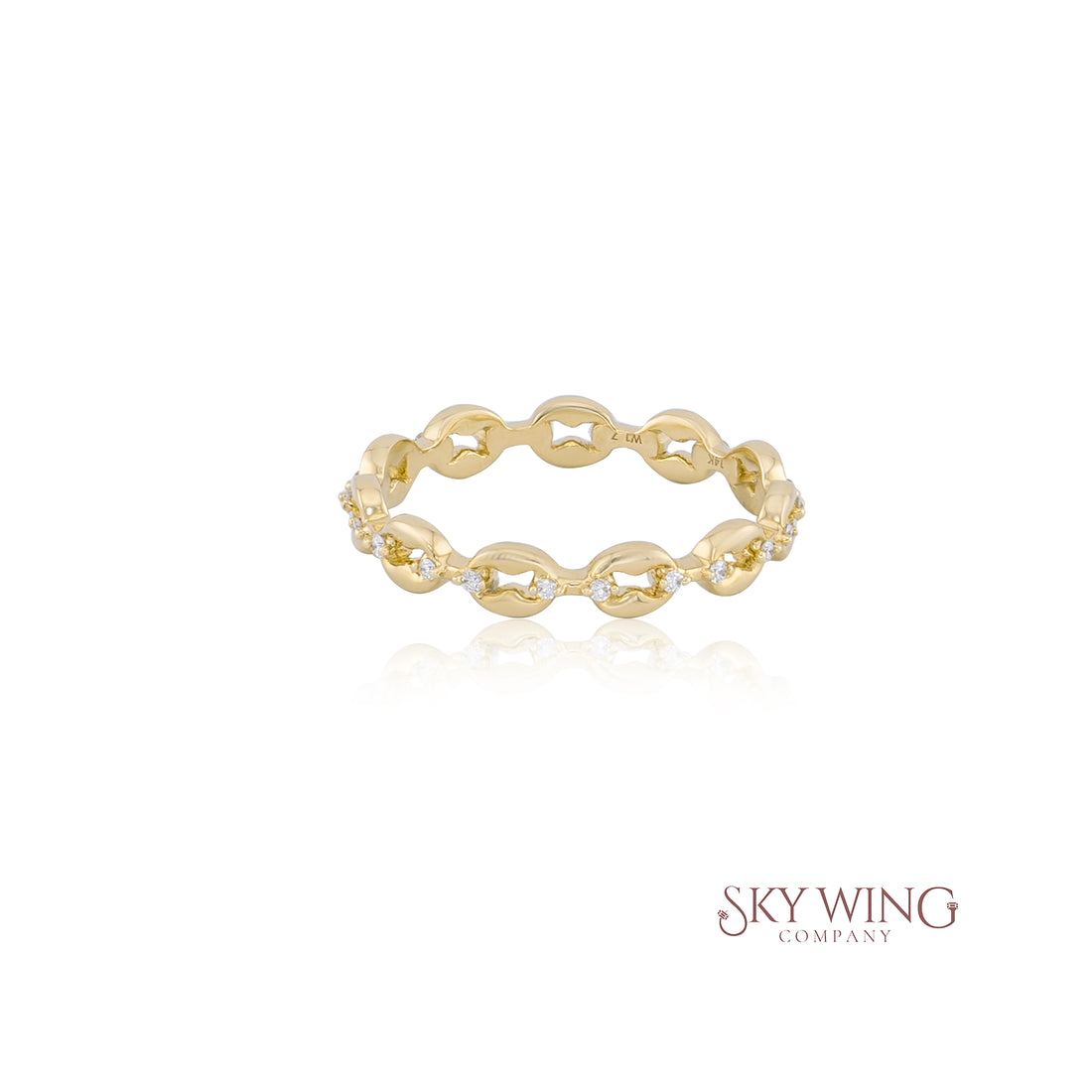 ROUND DIAMOND FANCY RING