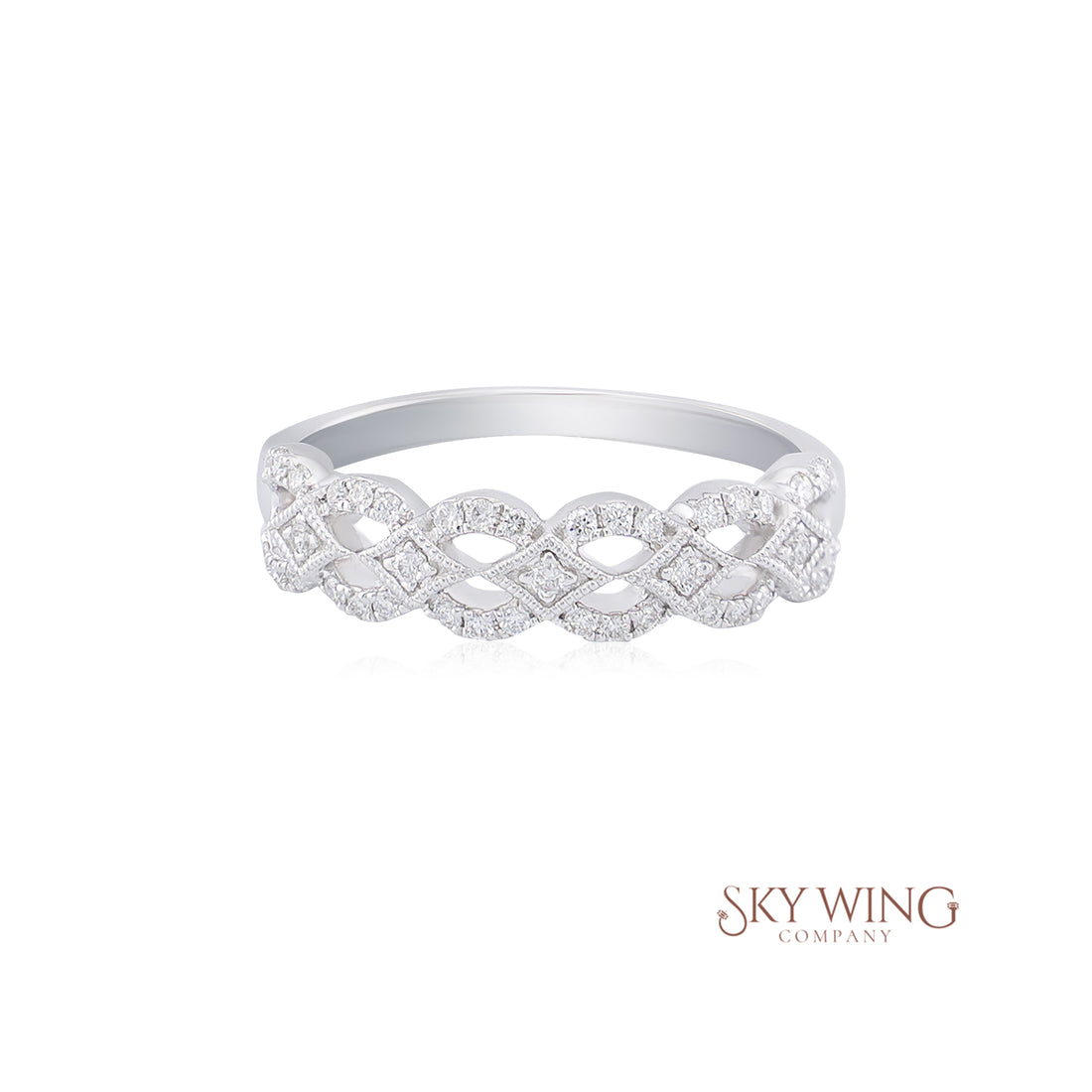 ROUND DIAMOND STATEMENT RING