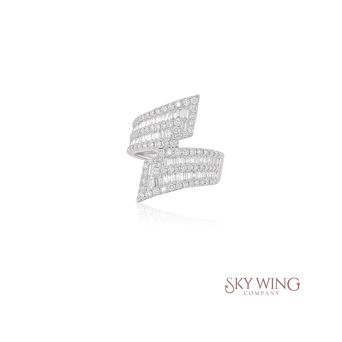 DIAMOND BYPASS RING